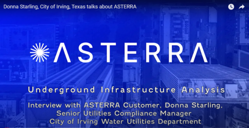 Donna Starling, City of Irving, Texas talks about ASTERRA