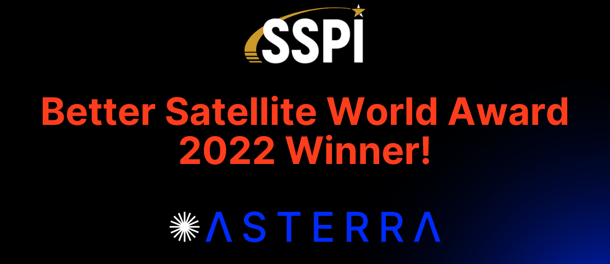 ASTERRA Wins International 2022 Better Satellite World Award Honoring Sustainability hero image