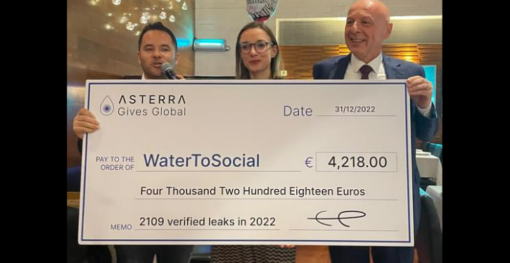 Water to Social receives thousands in funding after 2F Water Venture locates the most water leaks