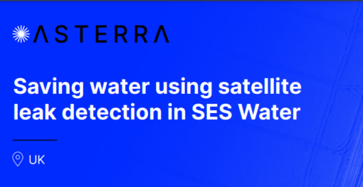 Saving water using satellite leak detection in SES Water