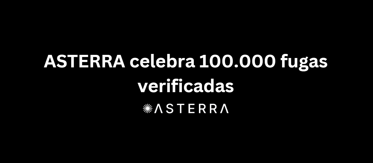 ASTERRA supera los 100,000 fugas de agua hero image