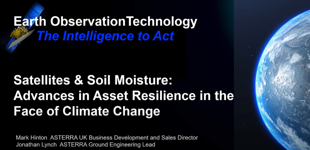 Satellites and Soil Moisture: Advances in Asset Resilience in the Face ...